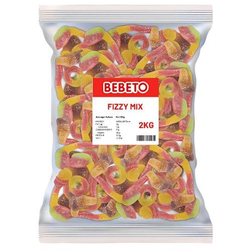 Bebeto Fizzy Mix 2kg - Jessica's Sweets