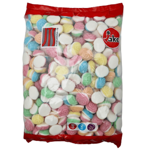 Jake Sugared Rainbow Roses 3kg - Jessica's Sweets