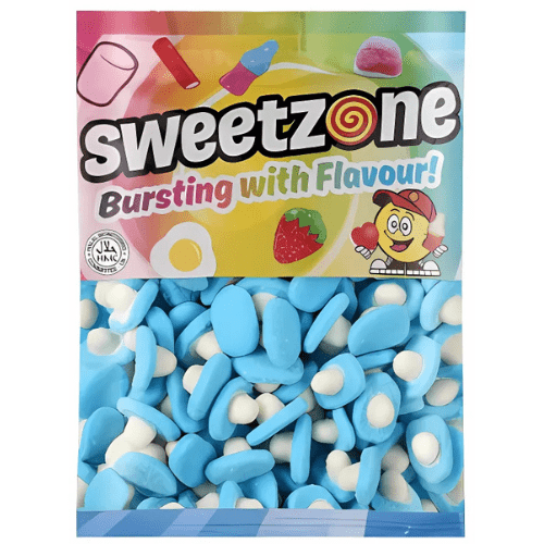 Sweetzone Blue Raspberry Mushrooms 1kg