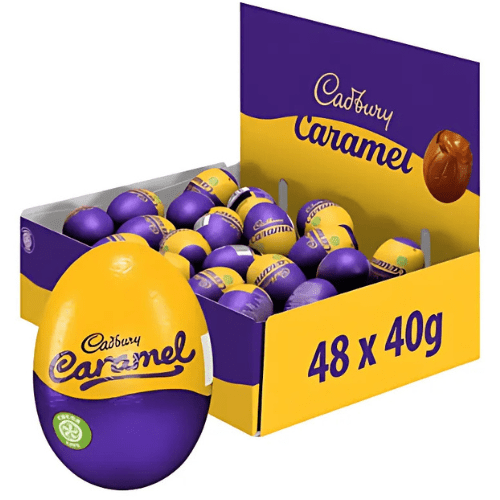 Cadburys Caramel Eggs 48 x 40G