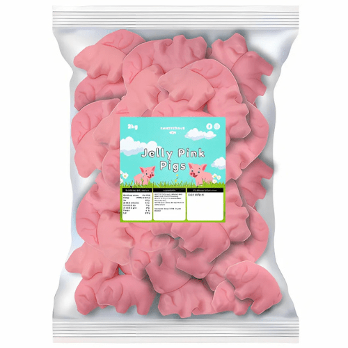 Candy Crave Jelly Pink Pigs 2kg