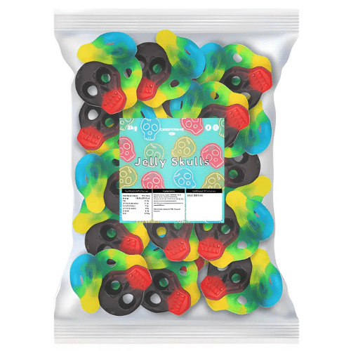 Candy Crave Assorted Jelly Skulls 2kg