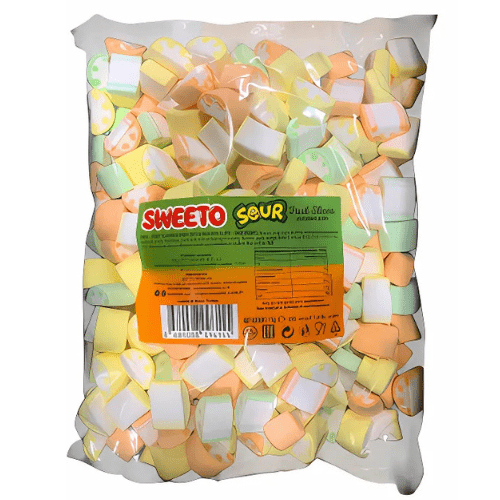 Sweeto Sour Fruit Slices Marshmallows 1kg