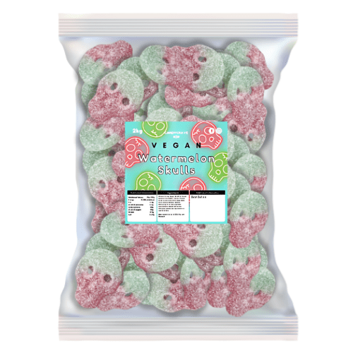 Candy Crave Fizzy Vegan Watermelon Skulls 2kg