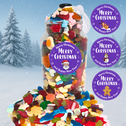 Christmas Pick Your Mix - Large Victorian Jar