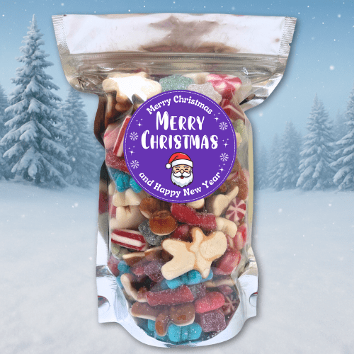Merry Christmas Sweets Mix Grab Bag 750g