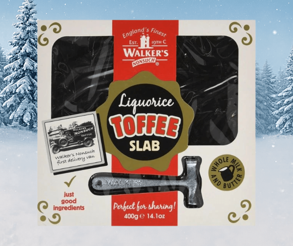 Walkers Liquorice Toffee Slab 400G