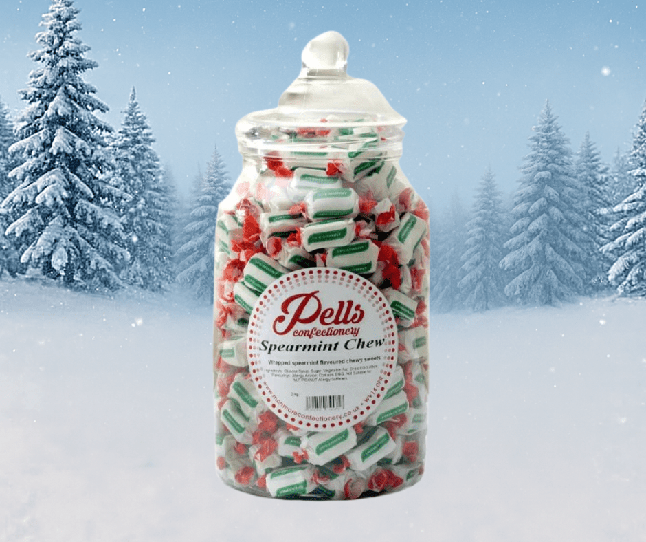 Pells Spearmint Chews Jar 1.5kg