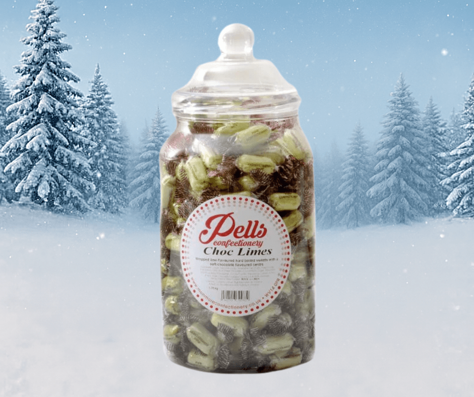 Pells Chocolate Limes Jar 1.75kg