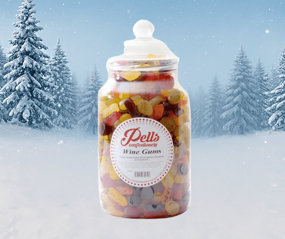 Pells Wine Gums Jar 2.5kg