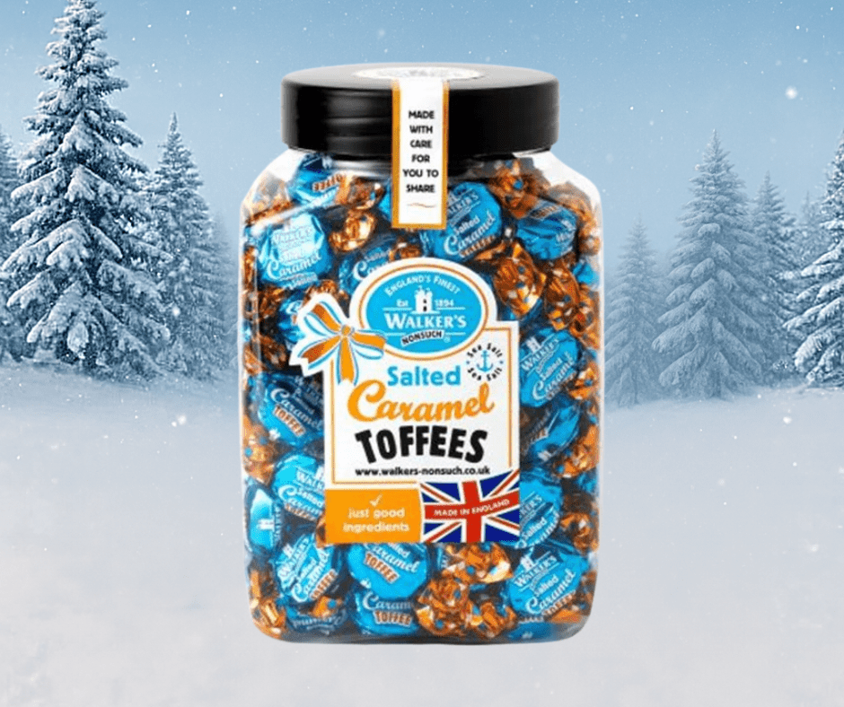 Walkers Salted Caramel Toffee Jar 1.25Kg