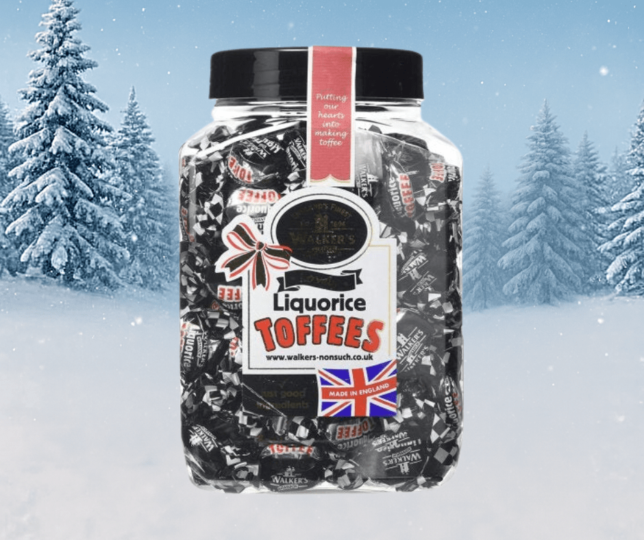 Walkers Liquorice Toffee Jar 1.25Kg