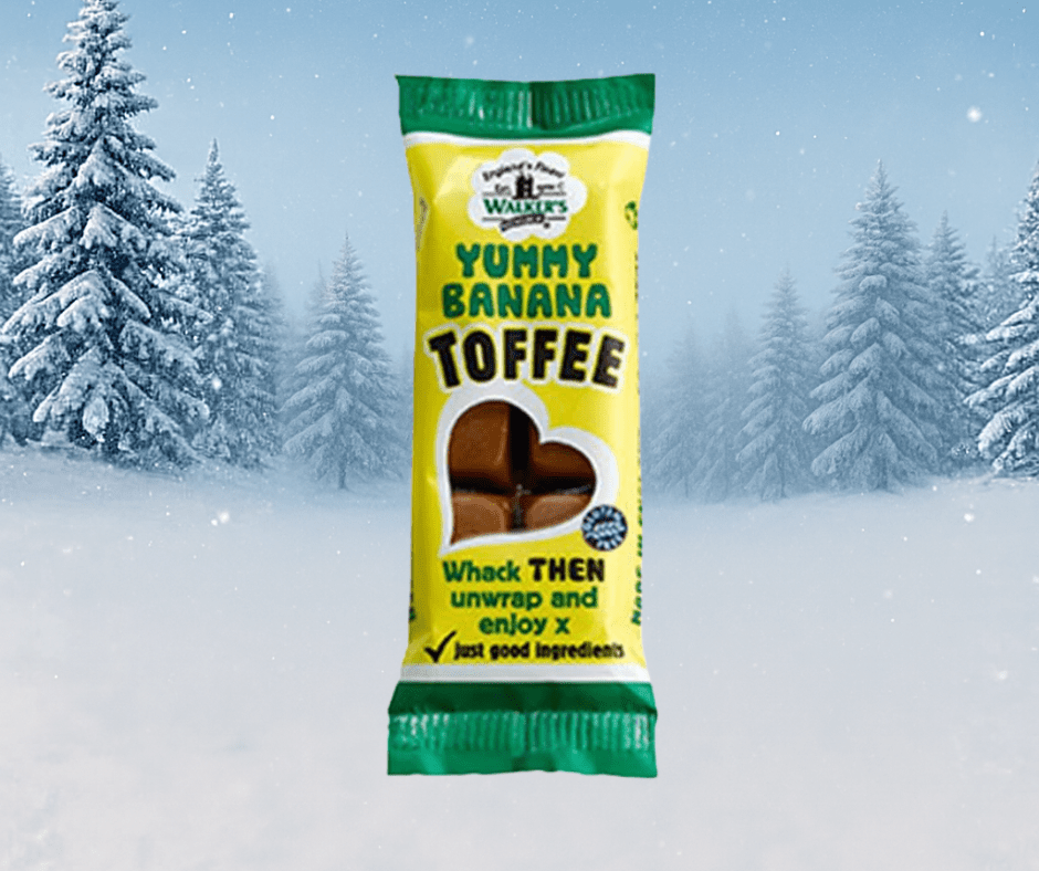 Walkers Banana Toffee Bar 50G
