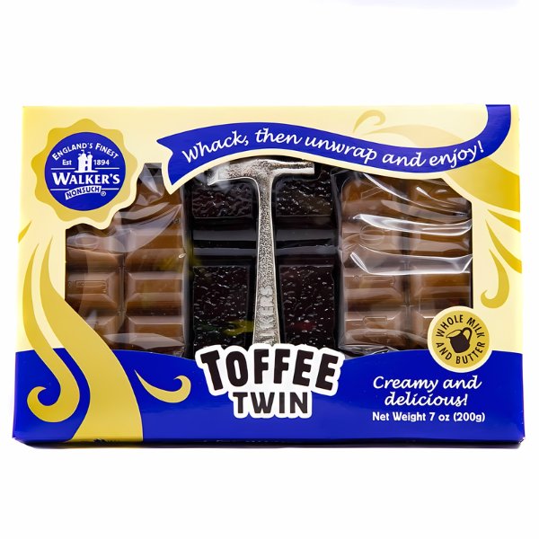 Walkers Toffee & Hammer Twin 200g - Jessica's Sweets
