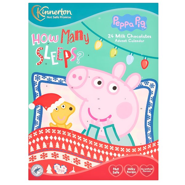 Kinnerton Peppa Pig Advent Calendar 40g - Jessica's Sweets