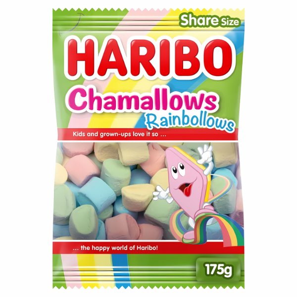 Haribo Chamallows Rainbollows 175g - Jessica's Sweets