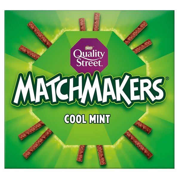 Quality Street Matchmakers Mint Chocolate Box 120g - Jessica's Sweets