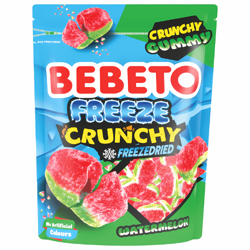Bebeto Freeze Dried Watermelon Slices Gummy Sweets 35g - Jessica's Sweets