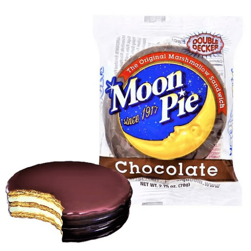 Chattanooga Moon Pie Chocolate 77g BEST BEFORE EXPIRED - Jessica's Sweets