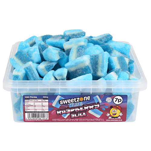 Sweetzone Blue Raspberry Slice 960g - Jessica's Sweets