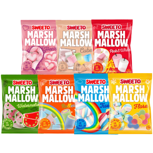 Sweeto Marshmallow Bundle 7 x 140g - Jessica's Sweets