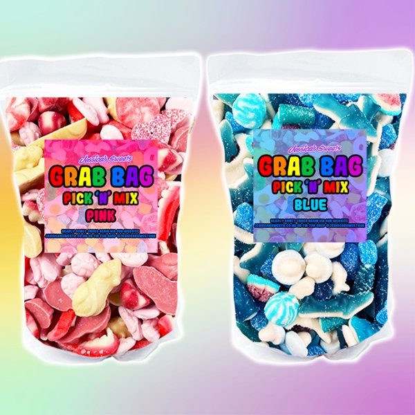 Pink & Blue Grab Bag Duo 2kg - Jessica's Sweets