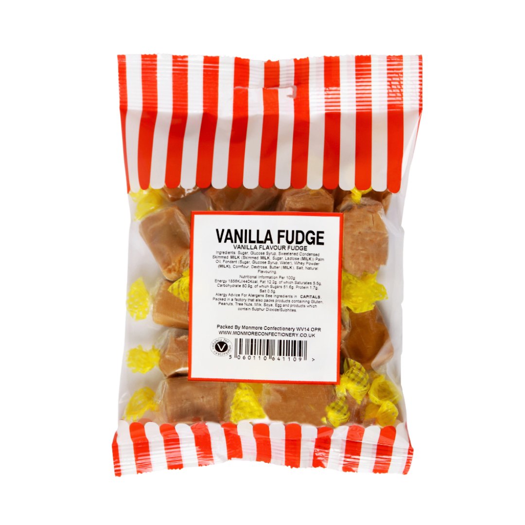 VANILLA FUDGE 140G - Jessica's Sweets