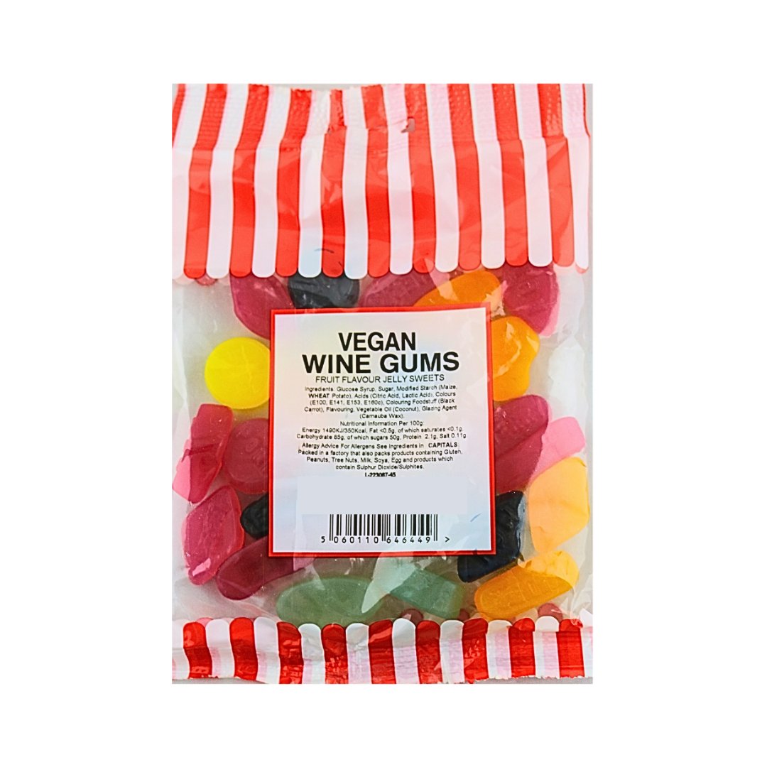 VEGAN WINE GUMS - Jessica's Sweets