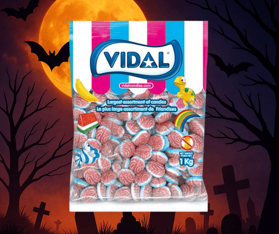 Vidal Jelly Filled Brains Bag 1kg