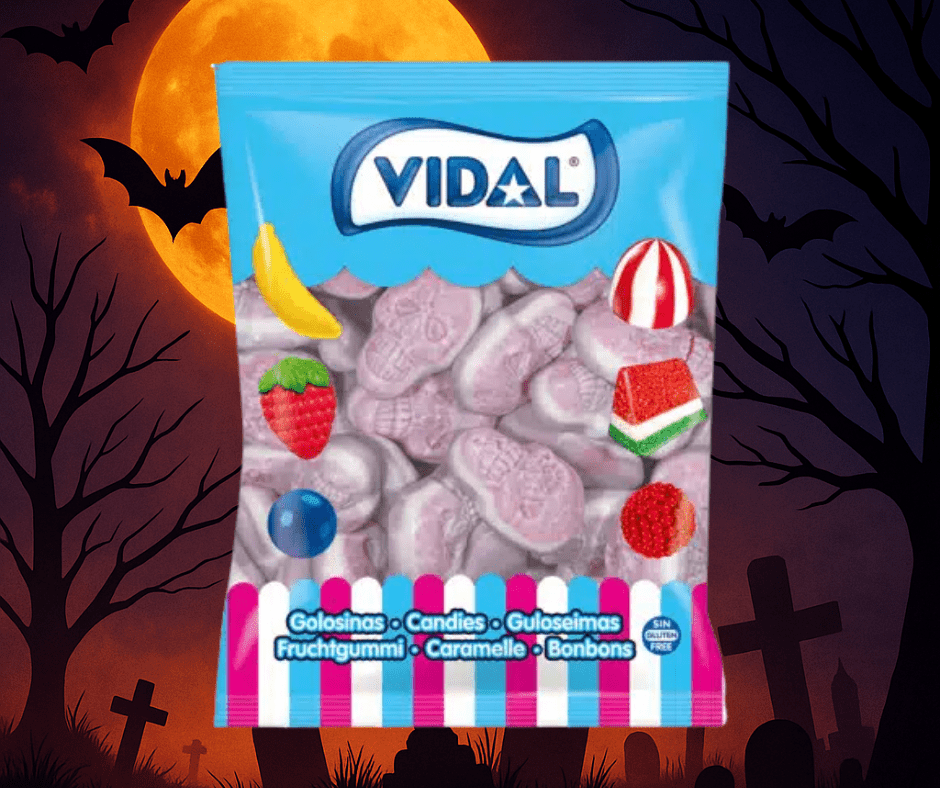Vidal Jelly Filled Skulls 1kg
