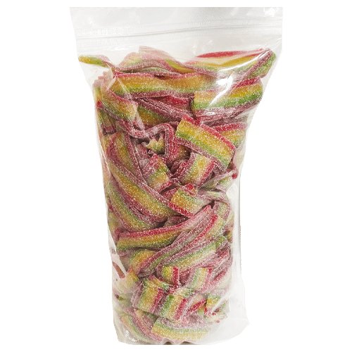 Vidal Fizzy Rainbow Belts x 100 in Pouch - Jessica's Sweets