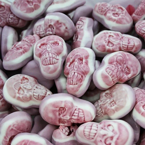 Vidal Jelly Filled Skulls Tub 65pcs - Jessica's Sweets