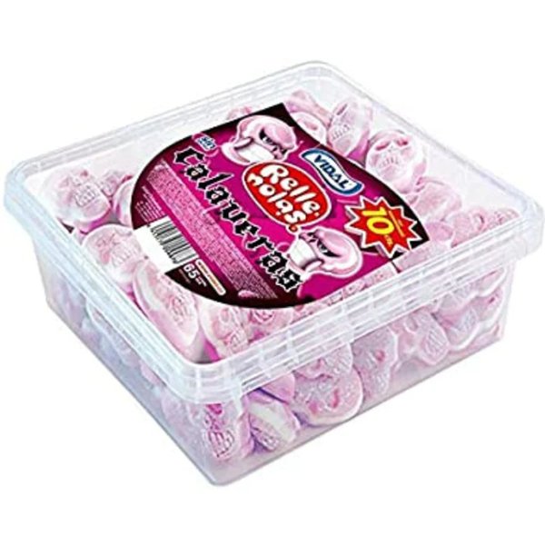 Vidal Jelly Filled Skulls Tub 65pcs - Jessica's Sweets