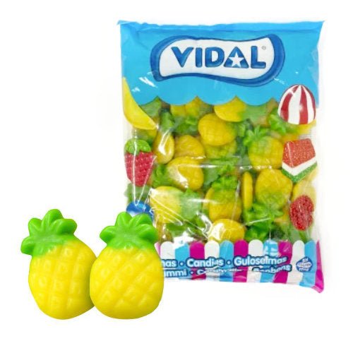 Vidal Jelly Pineapple 1kg - Jessica's Sweets