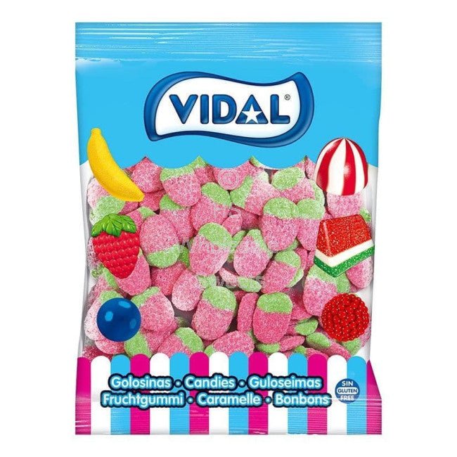 Vidal Sour Wild Strawberries 1kg - Jessica's Sweets