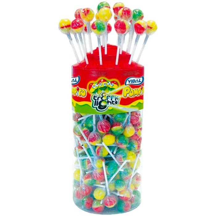 Vidal Traffic Light Lollies - Jessica's Sweets