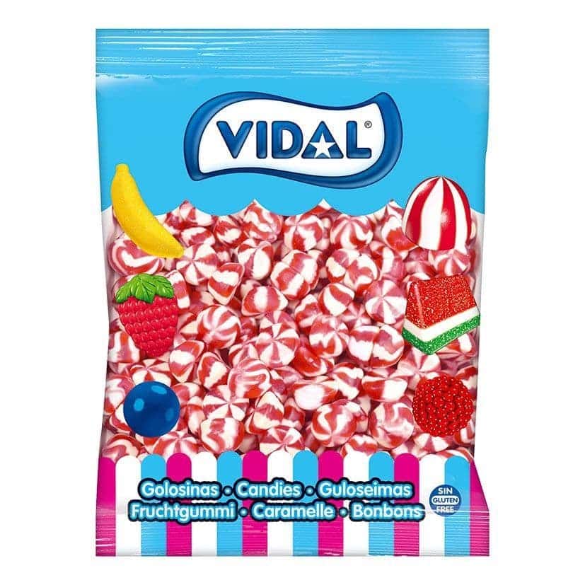 Vidal Twisted Kisses 1kg Bag