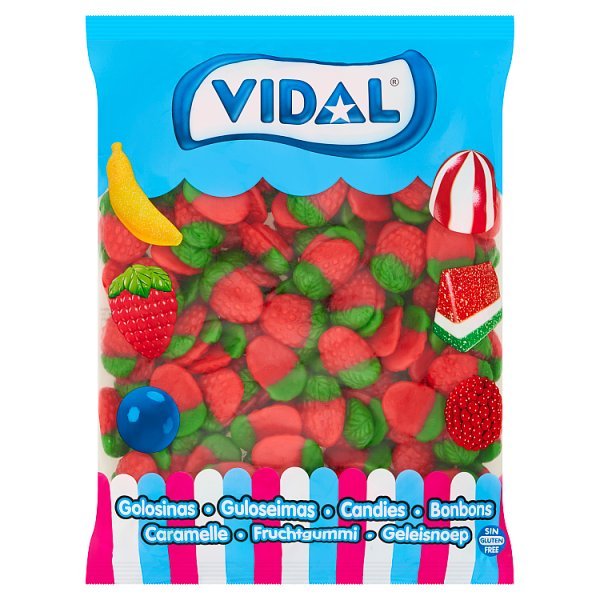 Vidal Wild Strawberries 1kg - Jessica's Sweets