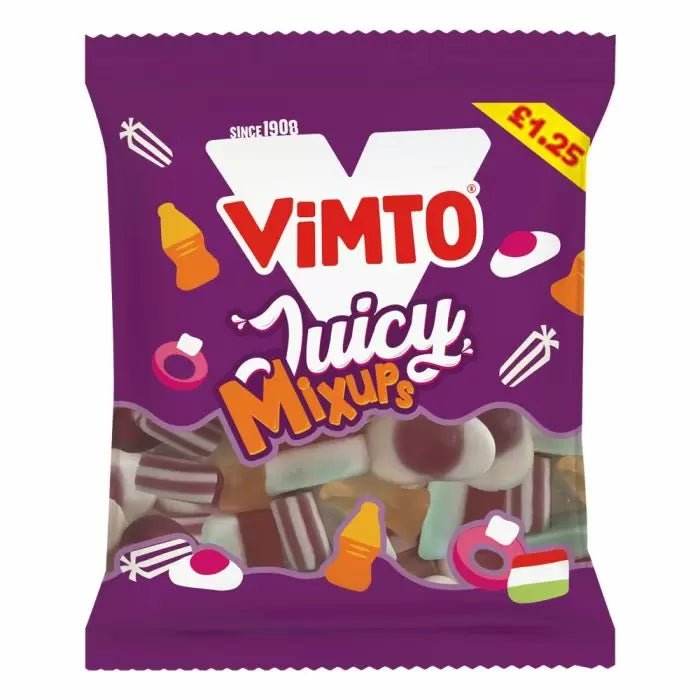 Vimto Juicy Mix Ups 130g - Jessica's Sweets