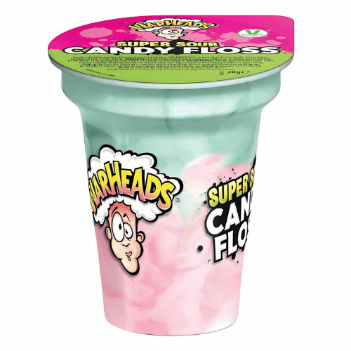 Warheads Super Sour Candy Floss Cup 20g