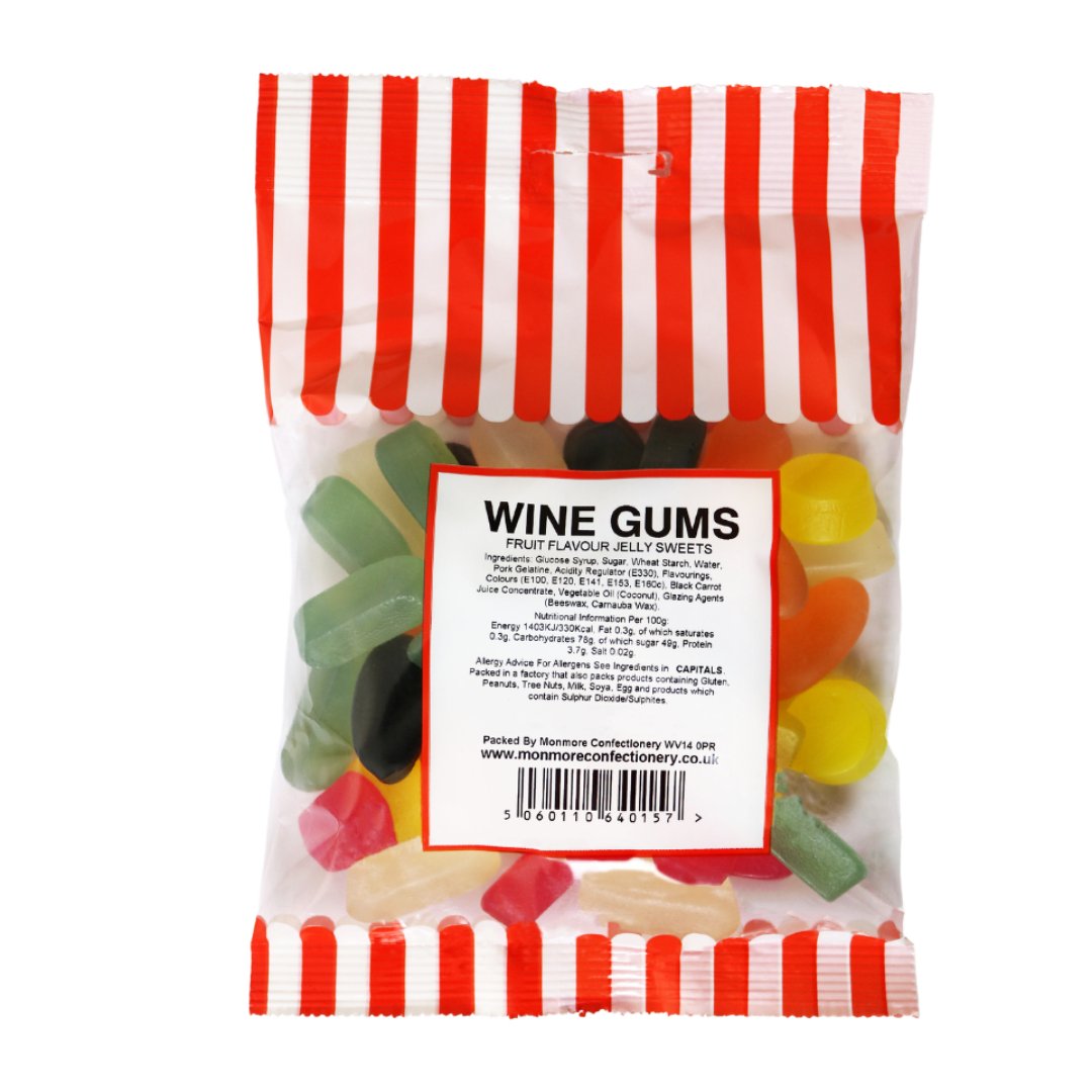 WINE GUMS - Jessica's Sweets