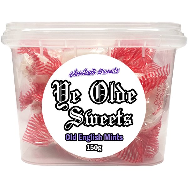 Jessica's Sweets Ye Olde Sweets Old English Mints 150g