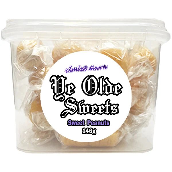 Jessica's Sweets Ye Olde Sweets Sweet Peanuts 146g - Jessica's Sweets