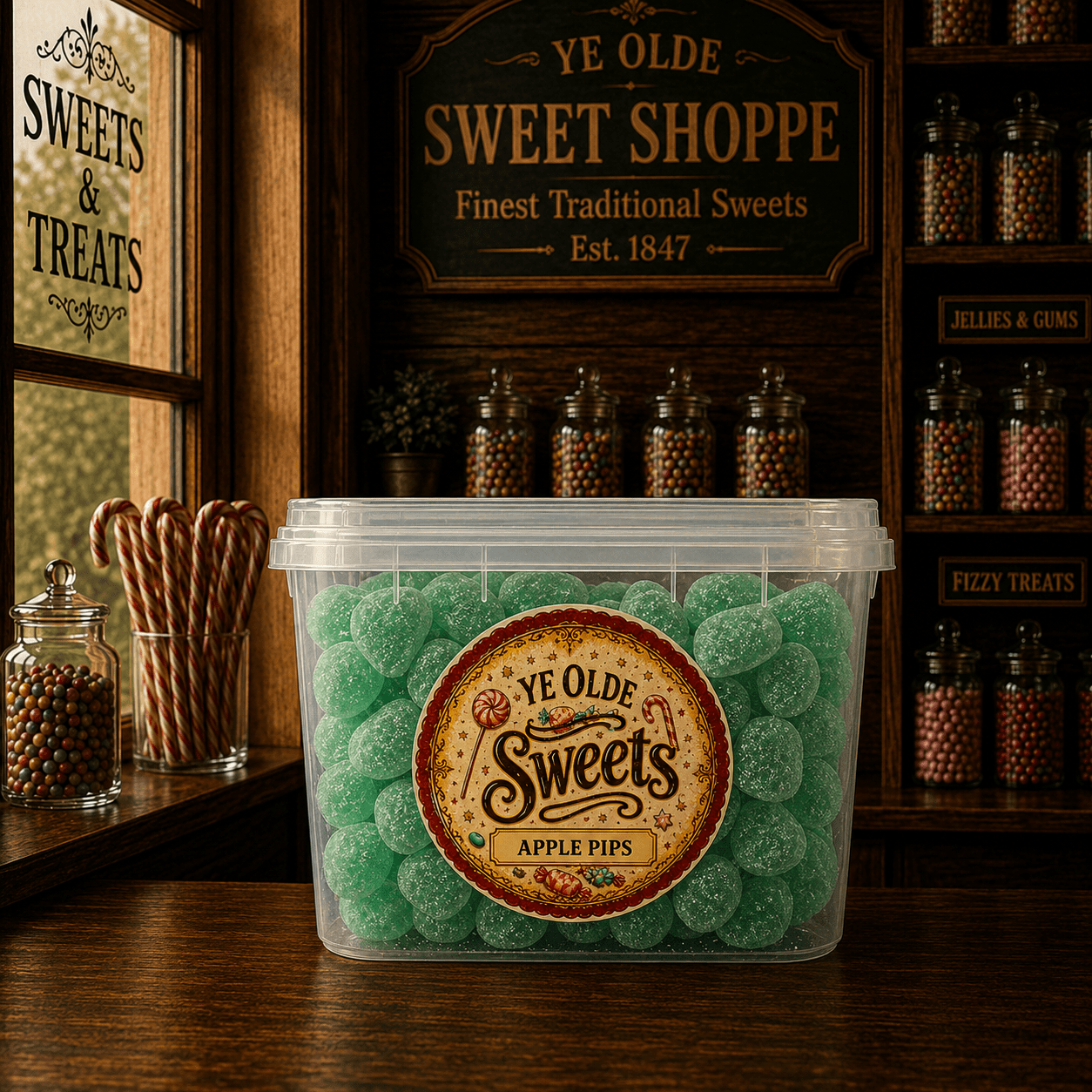 Jessica's Sweets Ye Olde Sweets Apple Pips 190g