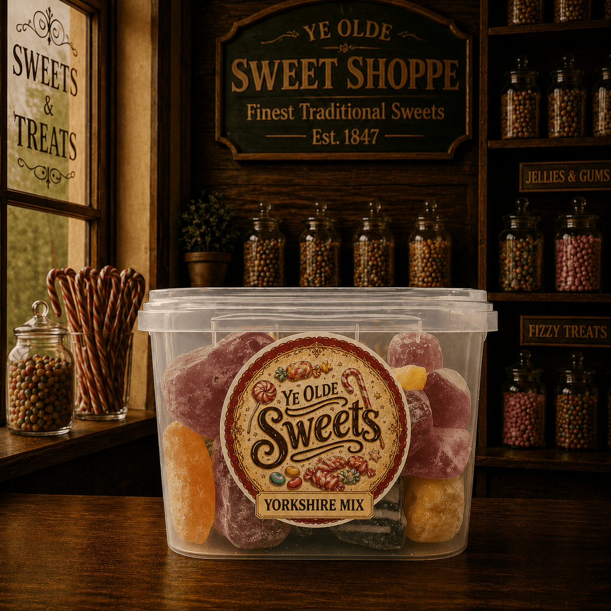Jessica's Sweets Ye Olde Sweets Yorkshire Mix 190g