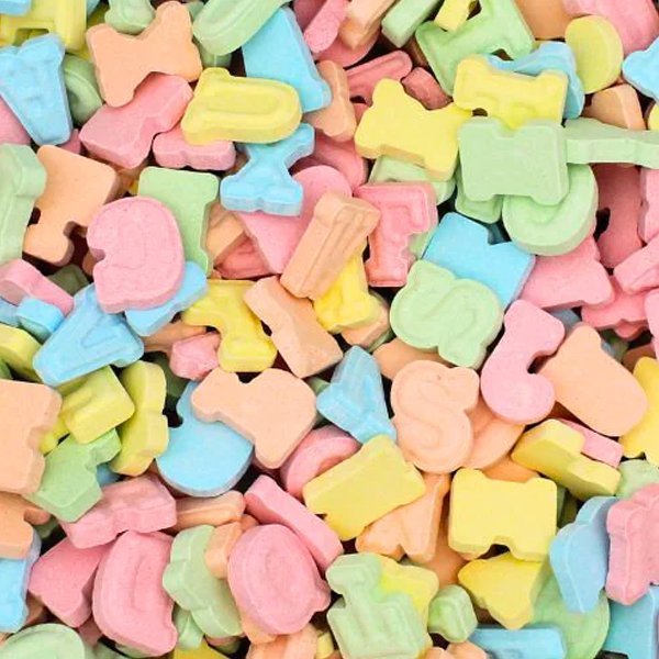 ABC Letters Original Shape - Jessica's Sweets