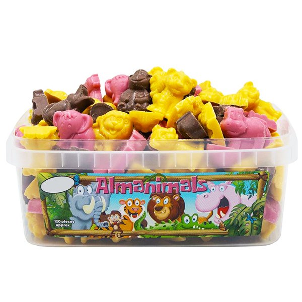 Hannah's Almanimals Tub 120 Pieces - Jessica's Sweets