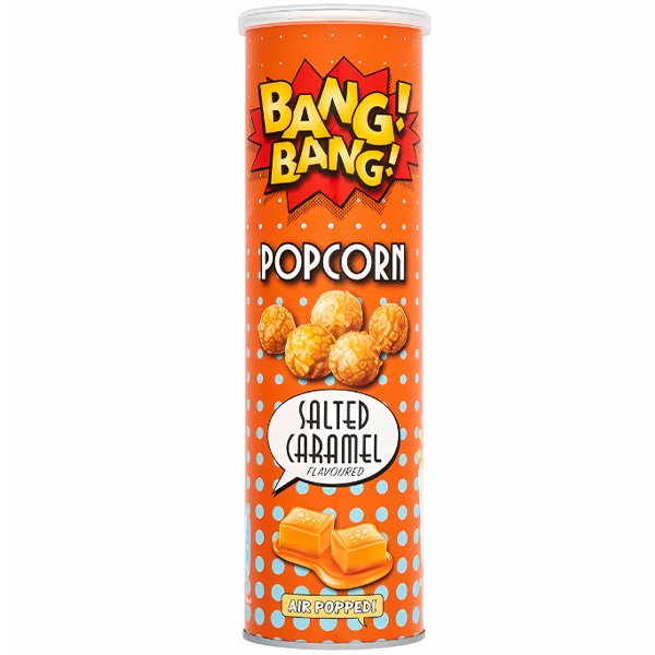 Bang! Bang! Popcorn Salted Caramel 85g - Jessica's Sweets