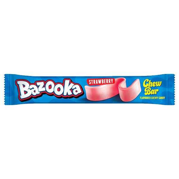 Bazooka Chew Bar Strawberry