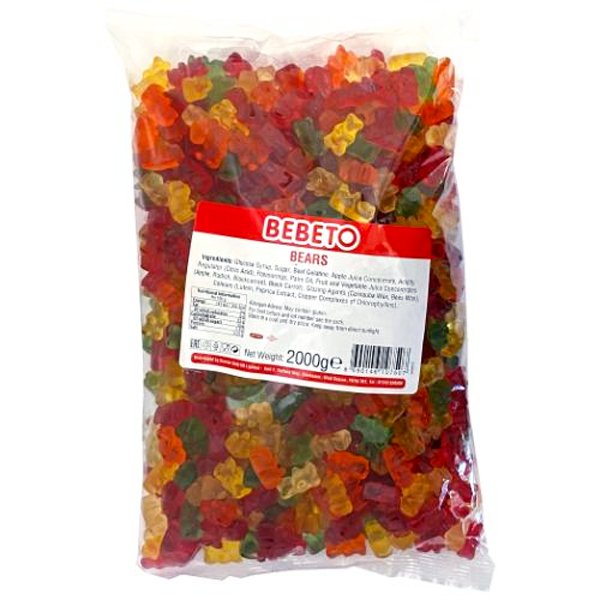Bebeto Teddy Bears 2kg - Jessica's Sweets